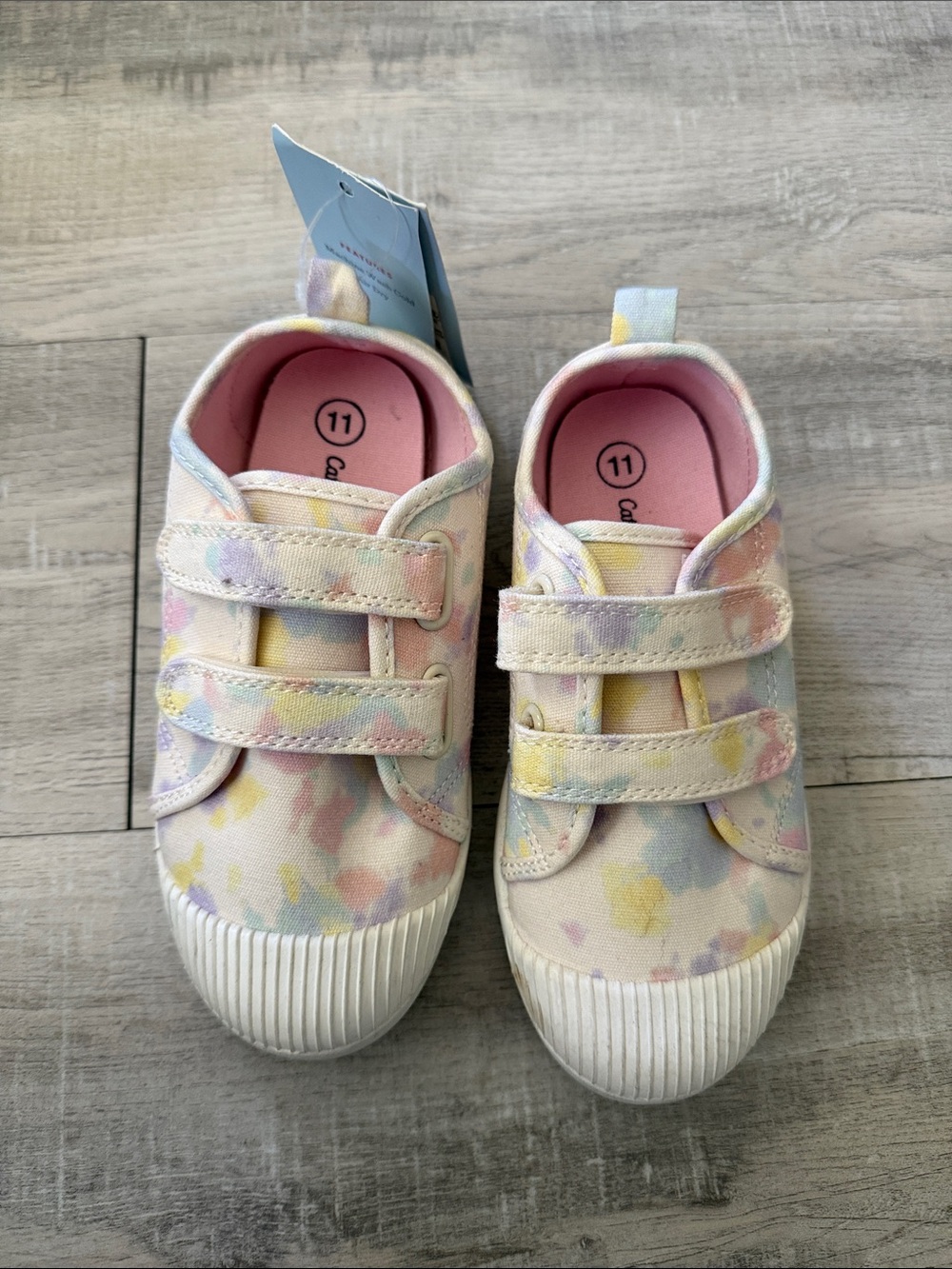 Cat & Jack Girls' Parker Tie Dye Sneakers